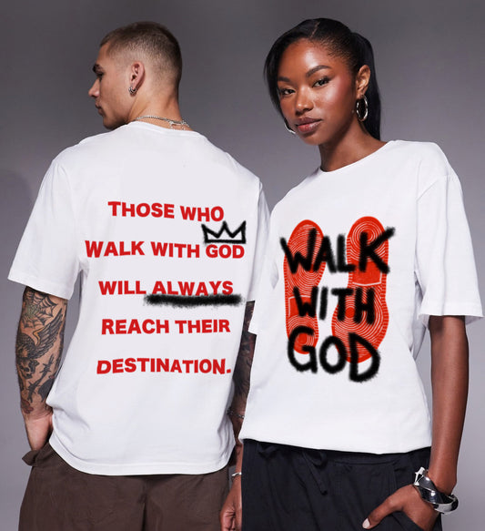 “WALK WITH GOD” BOXY TEE