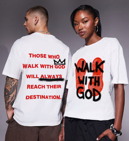 “WALK WITH GOD” BOXY TEE